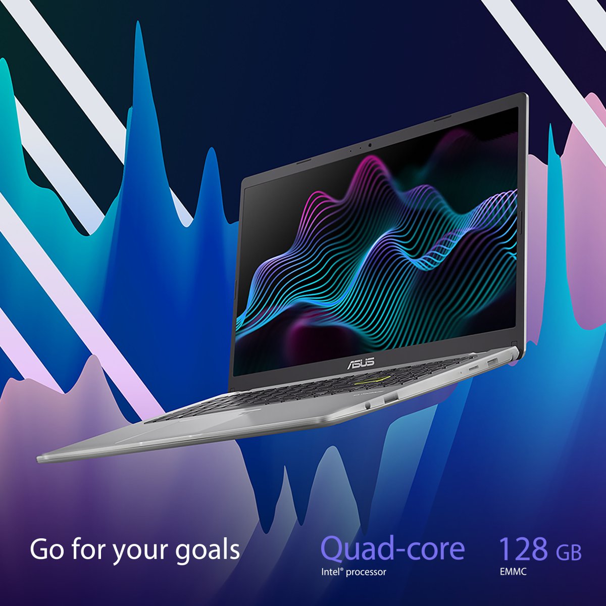 ASUS Vivobook Go 15 E510KA-EJ618WS Intel® Pentium® Silver N6000 Laptop 39.6 cm (15.6") Full HD 4 GB DDR4-SDRAM 128 GB eMMC Wi-Fi 5 (802.11ac) Windows 11 Home in S mode Black - Image 7