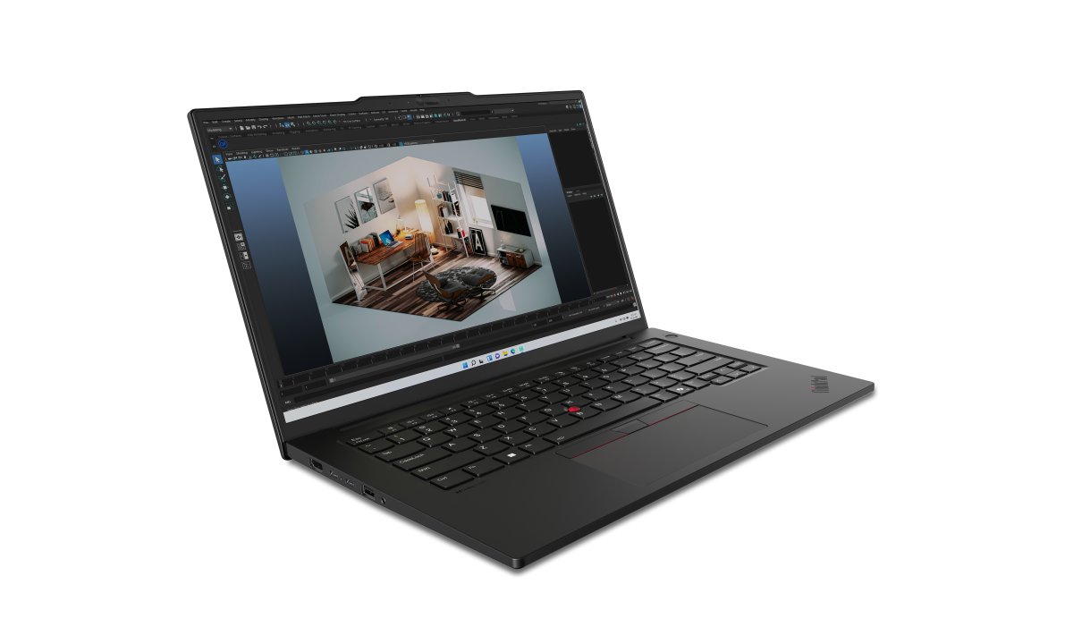 Lenovo ThinkPad P14s Gen 5 (Intel) Intel Core Ultra 7 155H Laptop 36.8 cm (14.5") WUXGA 16 GB DDR5-SDRAM 1 TB SSD NVIDIA RTX 500 Ada Wi-Fi 6E (802.11ax) Windows 11 Pro English Black - Image 3