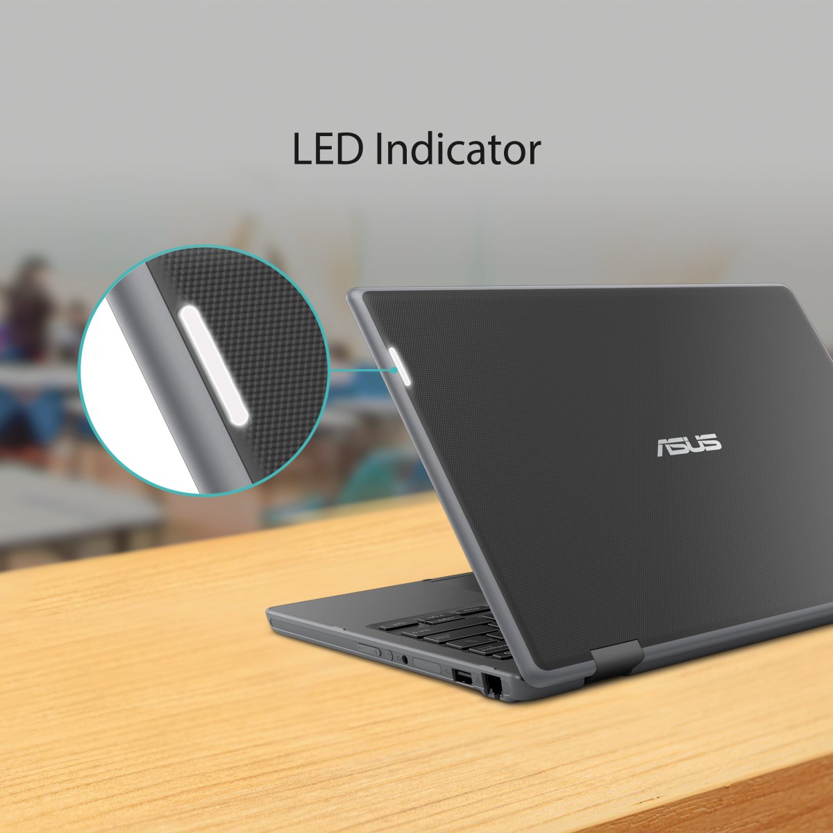 ASUS BR1100C-C1XA-3Y Intel® Celeron® N N4500 Laptop 29.5 cm (11.6") HD 4 GB DDR4-SDRAM 128 GB eMMC Wi-Fi 6 (802.11ax) Windows 11 Pro Academic Grey - Image 15