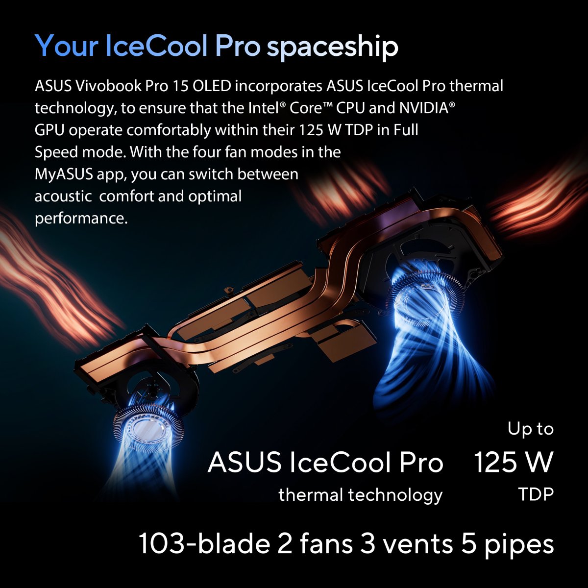 ASUS Vivobook Pro 15 OLED N6506MV-MA026W Intel Core Ultra 9 185H Laptop 39.6 cm (15.6") 3K 16 GB DDR5-SDRAM 1 TB SSD NVIDIA GeForce RTX 4060 Wi-Fi 6E (802.11ax) Windows 11 Home Grey - Image 10