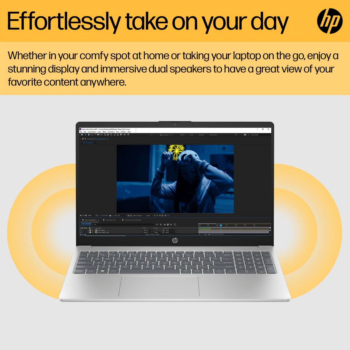 HP 15-fc0049na AMD Ryzen™ 5 7520U Laptop 39.6 cm (15.6") Full HD 16 GB LPDDR5-SDRAM 512 GB SSD Wi-Fi 6 (802.11ax) Windows 11 Home Silver - Image 6