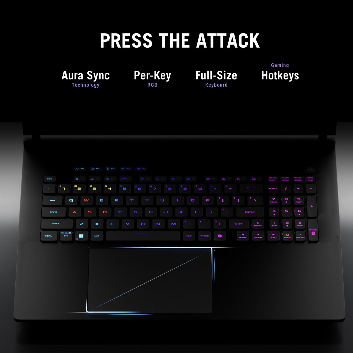 ASUS ROG Strix SCAR 18 G835LW-SA020W Intel Core Ultra 9 275HX Laptop 45.7 cm (18") WQXGA 32 GB DDR5-SDRAM 2 TB SSD NVIDIA GeForce RTX 5080 Wi-Fi 7 (802.11be) Windows 11 Home Black - Image 14