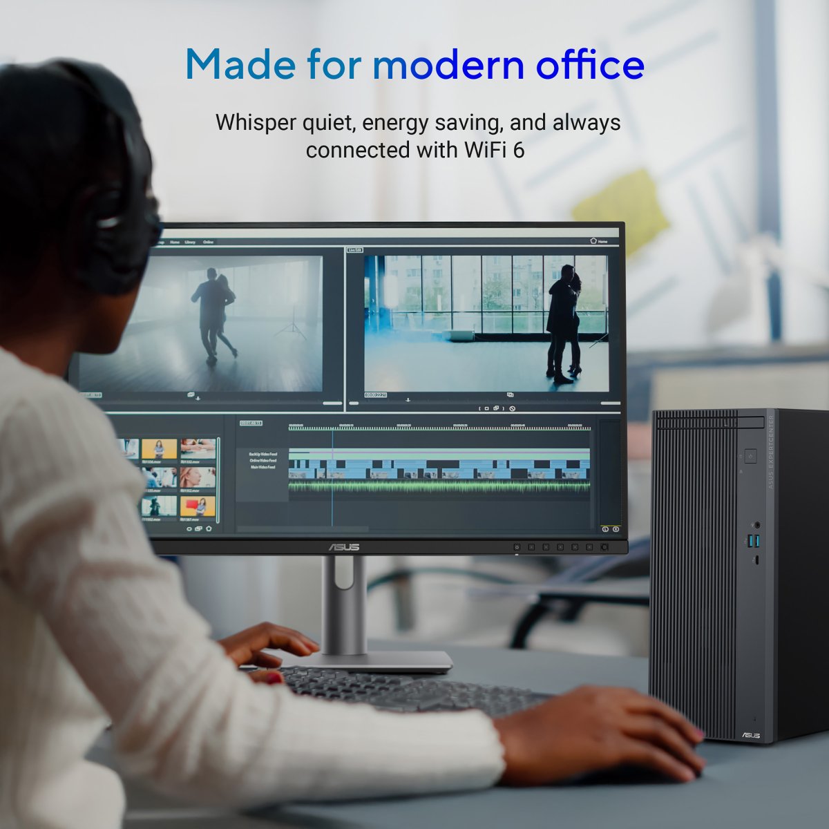 ASUS ExpertCenter P500 Mini Tower P500MV-13420H2X Intel® Core™ i5 i5-13420H 16 GB DDR5-SDRAM 512 GB SSD Windows 11 Pro PC Grey - Image 7
