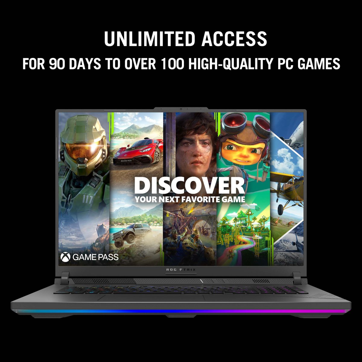 ASUS ROG Strix G16 G614JV-N3106W Intel® Core™ i5 i5-13450HX Laptop 40.6 cm (16") WUXGA 16 GB DDR5-SDRAM 512 GB SSD NVIDIA GeForce RTX 4060 Wi-Fi 6E (802.11ax) Windows 11 Home Black, Grey - Image 13