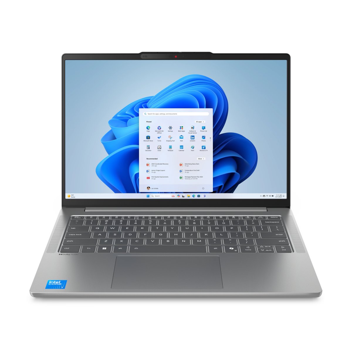 Lenovo IdeaPad Slim 5 14IRH10 Intel® Core™ i7 i7-13620H Laptop 35.6 cm (14") WUXGA 24 GB DDR5-SDRAM 512 GB SSD Wi-Fi 7 (802.11be) Windows 11 Home English Grey
