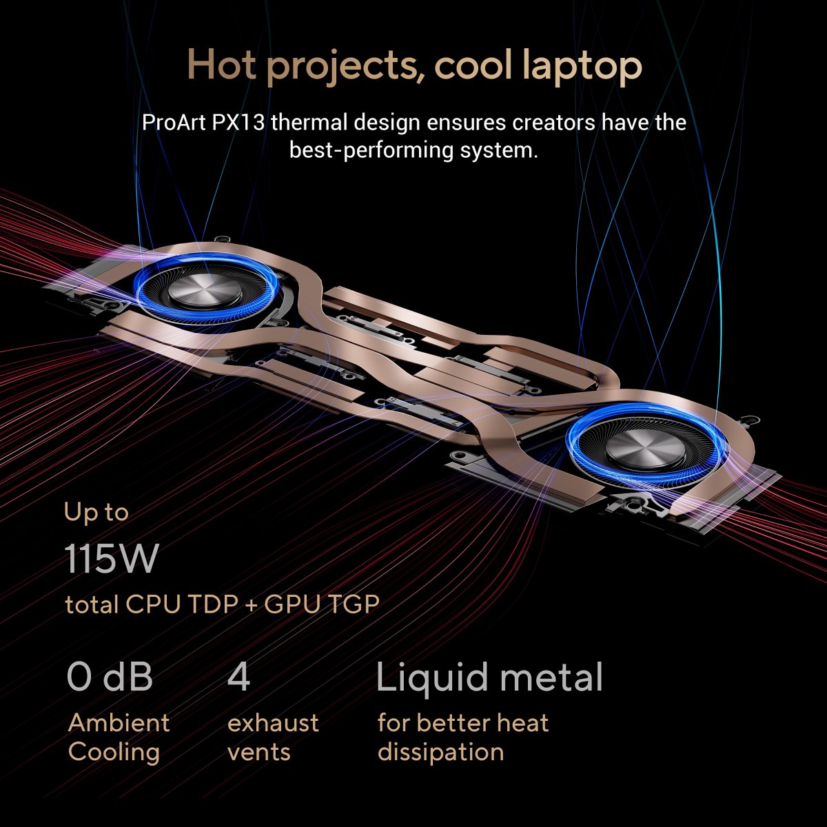 ASUS ProArt PX13 HN7306WV-LX012W Copilot+ PC AMD Ryzen AI 9 HX 370 Hybrid (2-in-1) 33.8 cm (13.3") Touchscreen 3K 24 GB LPDDR5x-SDRAM 1 TB SSD NVIDIA GeForce RTX 4060 Wi-Fi 7 (802.11be) Windows 11 Home Black - Image 14