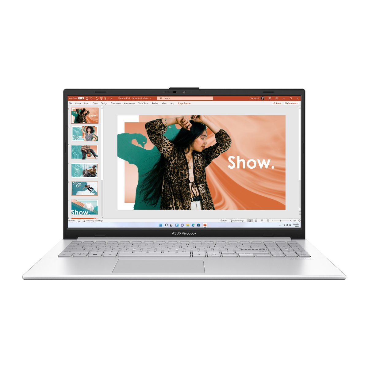 ASUS Vivobook Go 15 E1504FA-NJ649W AMD Ryzen™ 5 7520U Laptop 39.6 cm (15.6") Full HD 8 GB LPDDR5-SDRAM 256 GB SSD Wi-Fi 6E (802.11ax) Windows 11 Home in S mode Silver - Image 10