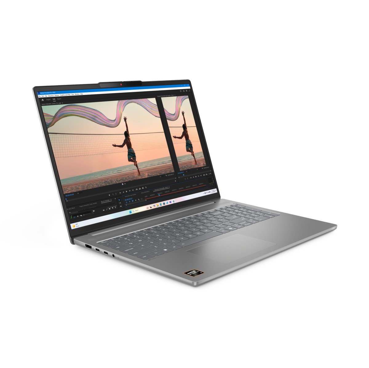 Lenovo IdeaPad Slim 5 16AKP10 Copilot+ PC AMD Ryzen™ AI 5 340 Laptop 40.6 cm (16") WUXGA 24 GB DDR5-SDRAM 1 TB SSD Wi-Fi 7 (802.11be) Windows 11 Home English Grey - Image 8
