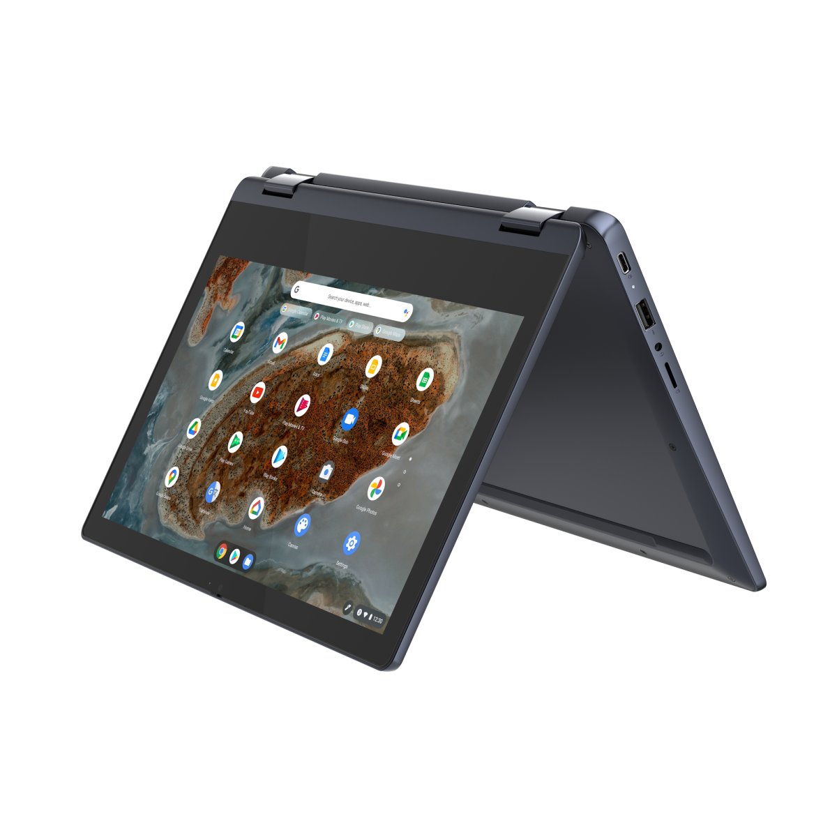 Lenovo IdeaPad Flex 3 Chrome 11M836 MediaTek MT8183 Chromebook 29.5 cm (11.6") Touchscreen HD 4 GB LPDDR4x-SDRAM 64 GB eMMC Wi-Fi 5 (802.11ac) ChromeOS UK English Blue - Image 8