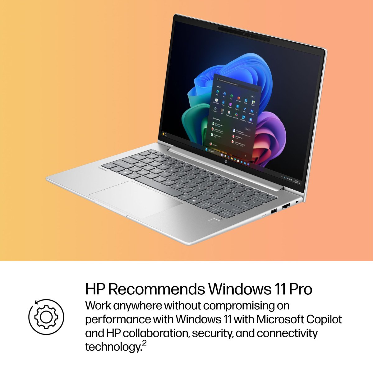 HP ProBook 4 G1q 14-inch WUXGA Snapdragon X X1-26-100 16GB 512GB SSD Windows 11 Pro Copilot+ PC Silver - Image 12