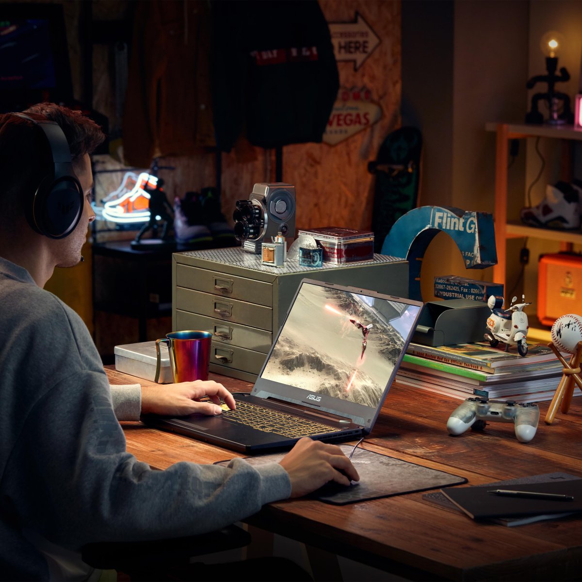 ASUS TUF Gaming A15 FA506NF-HN003W AMD Ryzen™ 5 7535HS Laptop 39.6 cm (15.6") Full HD 8 GB DDR5-SDRAM 512 GB SSD NVIDIA GeForce RTX 2050 Wi-Fi 6 (802.11ax) Windows 11 Home Black - Image 10