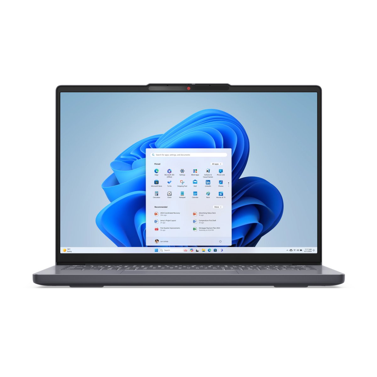 Lenovo IdeaPad Slim 3 14IRH10 Intel® Core™ i5 i5-13420H Laptop 35.6 cm (14") WUXGA 8 GB DDR5-SDRAM 512 GB SSD Wi-Fi 7 (802.11be) Windows 11 Home English Grey - Image 4