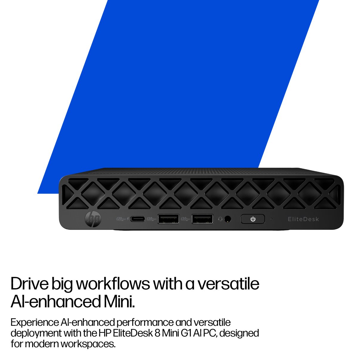 HP EliteDesk 8 Mini G1i AI Intel Core Ultra 5 235T 16 GB DDR5-SDRAM 512 GB SSD Windows 11 Pro Mini PC AI PC Black - Image 7