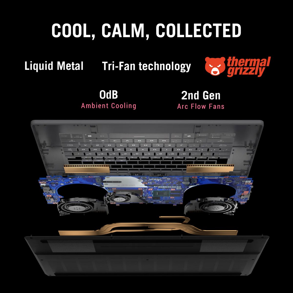 ASUS ROG Zephyrus G16 GA605KH-QR017W Copilot+ PC AMD Ryzen™ AI 7 350 Laptop 40.6 cm (16") 2.5K 32 GB LPDDR5x-SDRAM 1 TB SSD NVIDIA® GeForce RTX™ 5050 Wi-Fi 7 (802.11be) Windows 11 Home Grey - Image 9