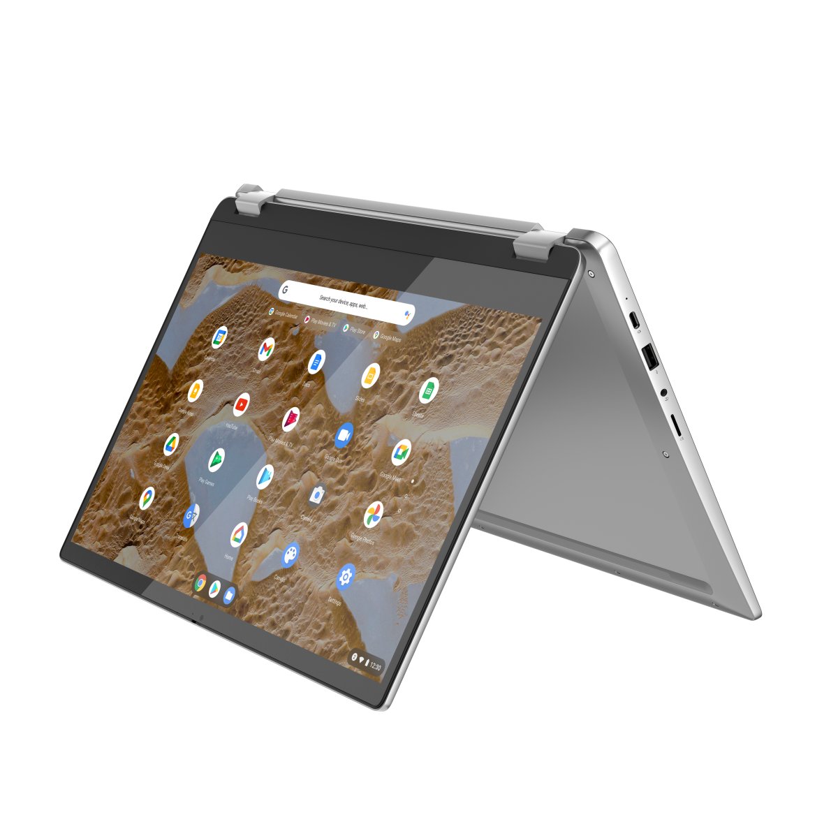 Lenovo IdeaPad Flex 3 Chrome 15IJL7 Intel® Pentium® Silver N6000 Chromebook 39.6 cm (15.6") Touchscreen Full HD 8 GB LPDDR4x-SDRAM 128 GB eMMC Wi-Fi 6 (802.11ax) ChromeOS UK English Grey - Image 8