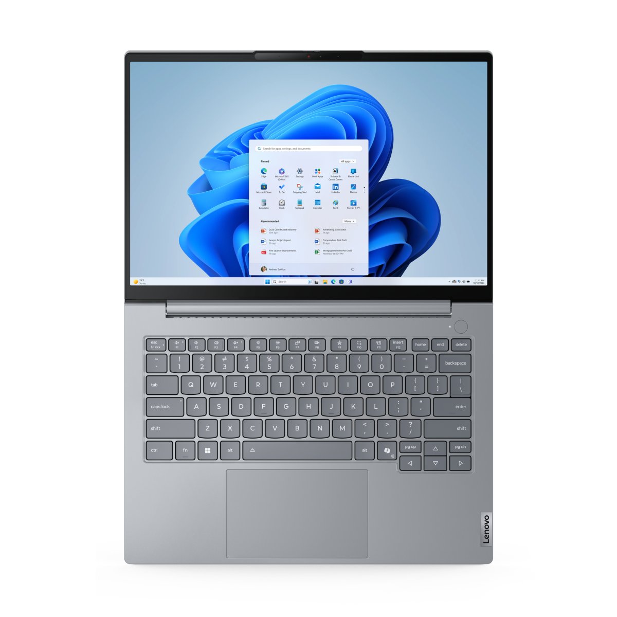 Lenovo ThinkBook 14 G8 IRL Intel® Core™ i5 i5-13420H Laptop 35.6 cm (14") WUXGA 16 GB DDR5-SDRAM 512 GB SSD Wi-Fi 6E (802.11ax) Windows 11 Pro UK English Grey - Image 14