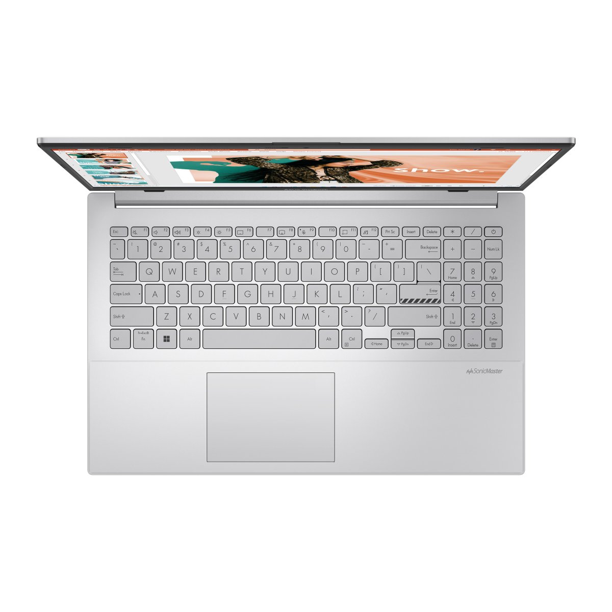ASUS Vivobook Go 15 OLED E1504FA-L1669W AMD Ryzen™ 5 7520U Laptop 39.6 cm (15.6") Full HD 8 GB LPDDR5-SDRAM 256 GB SSD Wi-Fi 6E (802.11ax) Windows 11 Home in S mode Silver - Image 8