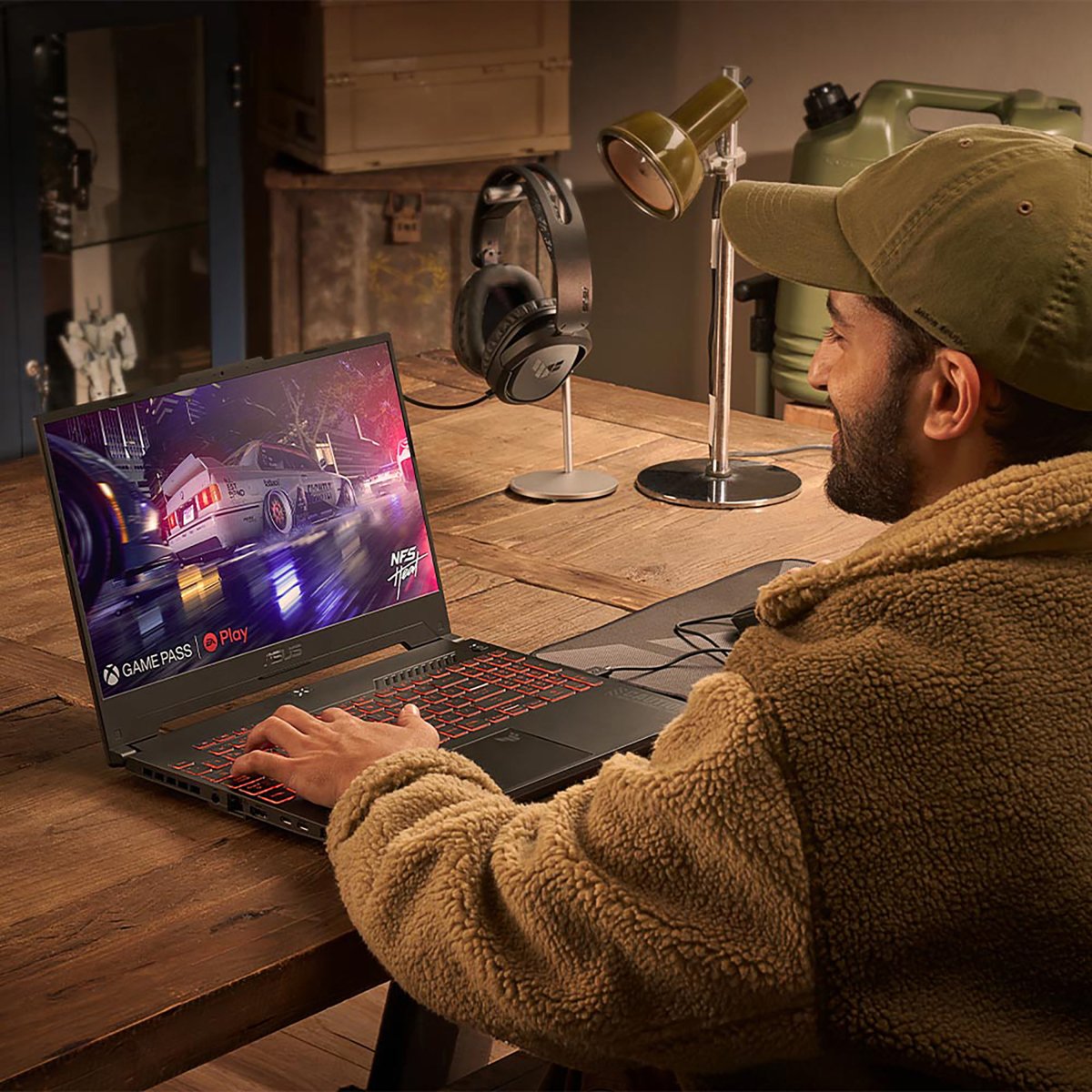 ASUS TUF Gaming A16 FA607NU-RL051W AMD Ryzen™ 5 7535HS Laptop 40.6 cm (16") WUXGA 16 GB DDR5-SDRAM 512 GB SSD NVIDIA GeForce RTX 4050 Wi-Fi 6 (802.11ax) Windows 11 Home Black, Grey - Image 9