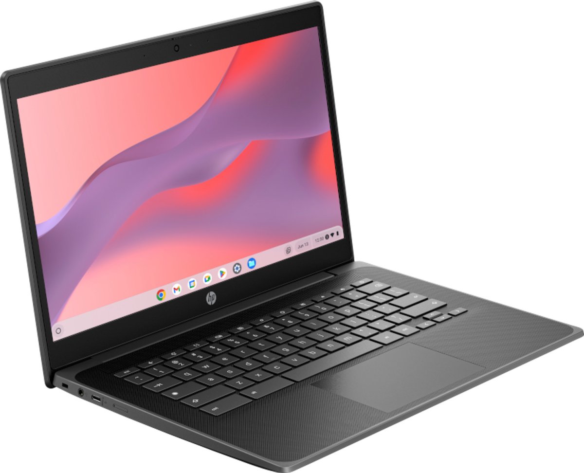HP Fortis G1i 14 Chromebook 14-inch HD Intel N150 8GB 64GB eMMC ChromeOS Black - Image 4