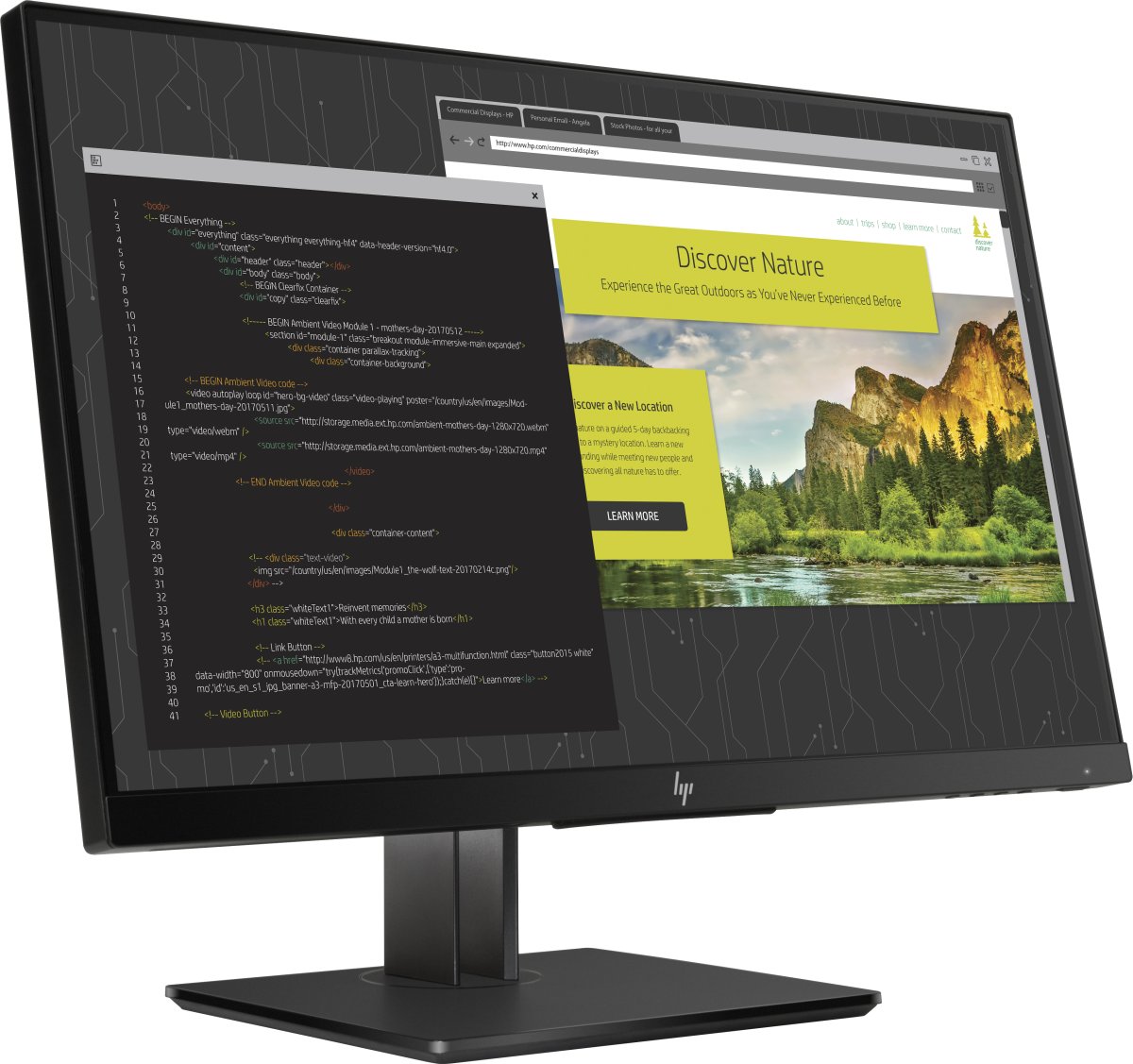 HP Z24nf G2 computer monitor 60.5 cm (23.8") 1920 x 1080 pixels Full HD LED Black - Image 3