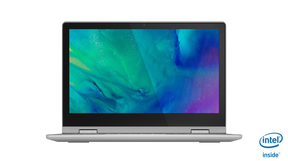 Lenovo IdeaPad Flex 3 11IGL05 Intel® Pentium® Silver N5030 Hybrid (2-in-1) 29.5 cm (11.6") Touchscreen HD 4 GB DDR4-SDRAM 64 GB eMMC Wi-Fi 5 (802.11ac) Windows 10 Home in S mode English Grey, Platinum
