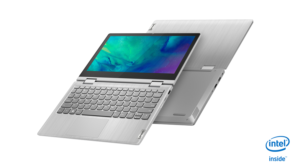Lenovo IdeaPad Flex 3 11IGL05 Intel® Pentium® Silver N5030 Hybrid (2-in-1) 29.5 cm (11.6") Touchscreen HD 4 GB DDR4-SDRAM 64 GB eMMC Wi-Fi 5 (802.11ac) Windows 10 Home in S mode English Grey, Platinum - Image 4