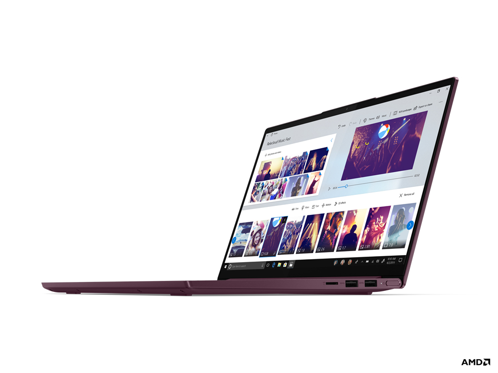 Lenovo Yoga Slim 7 14ARE05 AMD Ryzen™ 7 4700U Laptop 35.6 cm (14") Full HD 8 GB LPDDR4x-SDRAM 512 GB SSD Wi-Fi 6 (802.11ax) Windows 10 Home UK English - Image 8