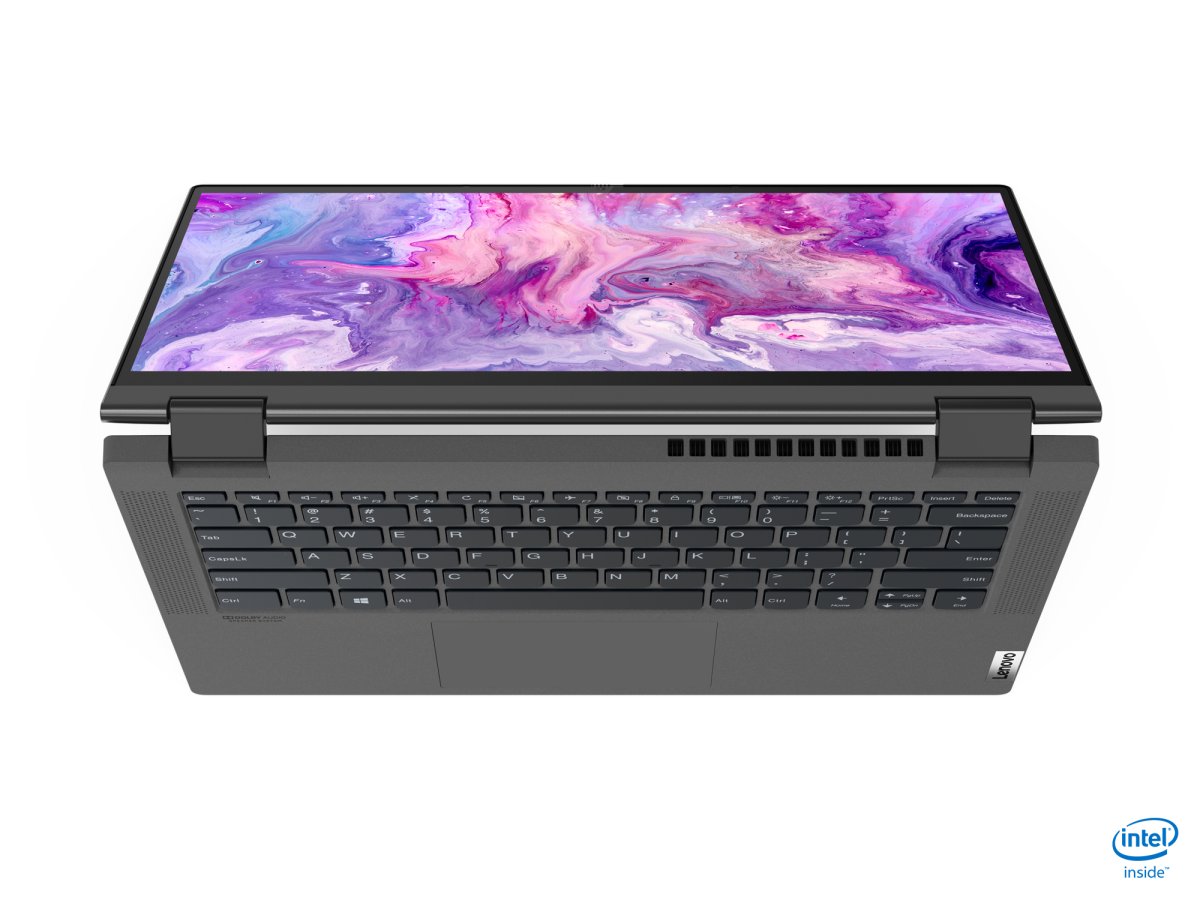 Lenovo IdeaPad Flex 5 15IIL05 Intel® Core™ i3 i3-1005G1 Hybrid (2-in-1) 39.6 cm (15.6") Touchscreen Full HD 4 GB DDR4-SDRAM 128 GB SSD Wi-Fi 6 (802.11ax) Windows 10 Home in S mode Graphite, Grey - Image 5