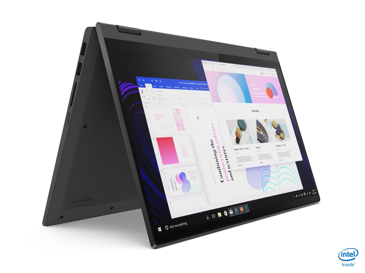 Lenovo IdeaPad Flex 5 15IIL05 Intel® Core™ i3 i3-1005G1 Hybrid (2-in-1) 39.6 cm (15.6") Touchscreen Full HD 4 GB DDR4-SDRAM 128 GB SSD Wi-Fi 6 (802.11ax) Windows 10 Home in S mode Graphite, Grey - Image 11