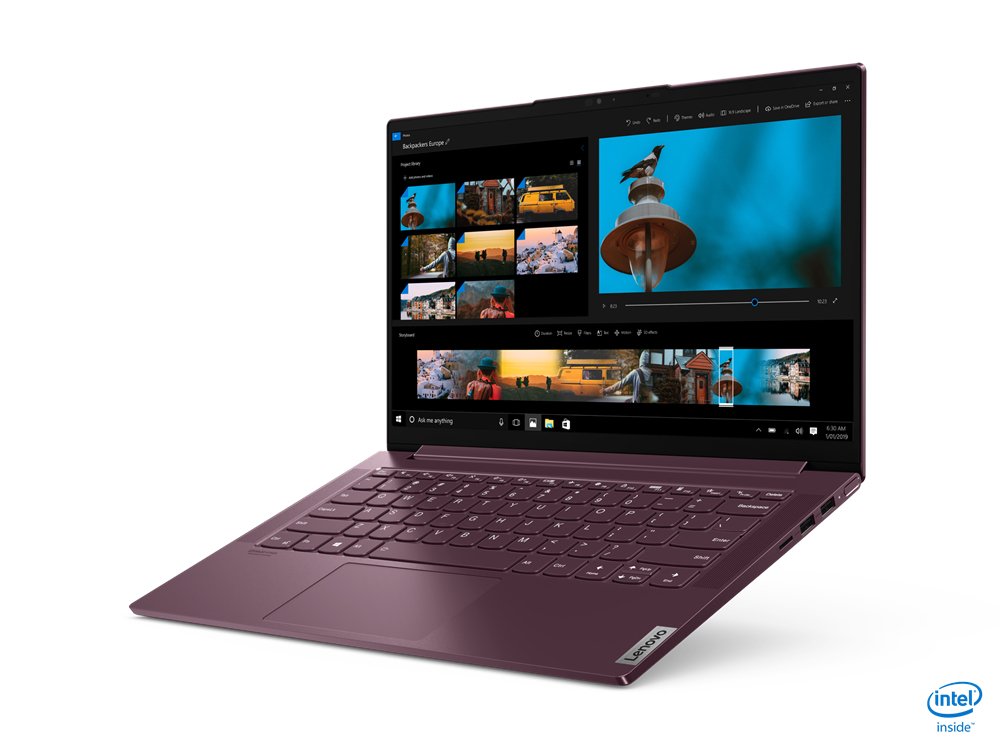 Lenovo Yoga Slim 7 14IIL05 Intel® Core™ i7 i7-1065G7 Laptop 35.6 cm (14") Full HD 8 GB LPDDR4x-SDRAM 512 GB SSD Wi-Fi 6 (802.11ax) Windows 10 Home