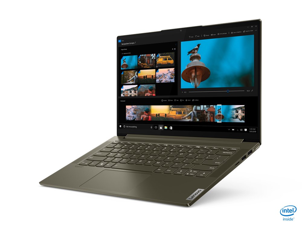 Lenovo Yoga Slim 7 14IIL05 Intel® Core™ i5 i5-1035G4 Laptop 35.6 cm (14") Full HD 8 GB LPDDR4x-SDRAM 256 GB SSD Wi-Fi 6 (802.11ax) Windows 10 Home Green - Image 4