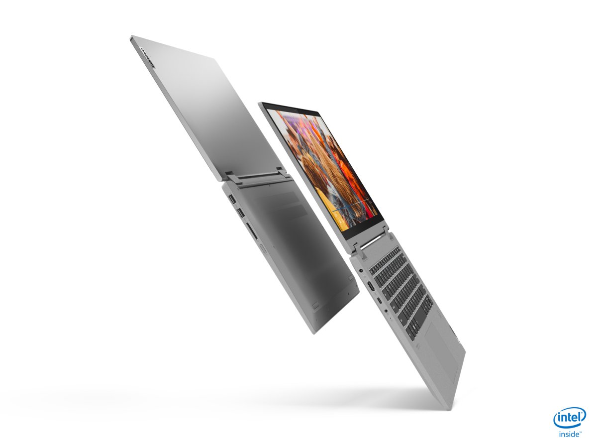 Lenovo IdeaPad Flex 5 14IIL05 Intel® Core™ i5 i5-1035G1 Hybrid (2-in-1) 35.6 cm (14") Touchscreen Full HD 8 GB DDR4-SDRAM 256 GB SSD Wi-Fi 6 (802.11ax) Windows 10 Home in S mode Grey, Platinum - Image 6