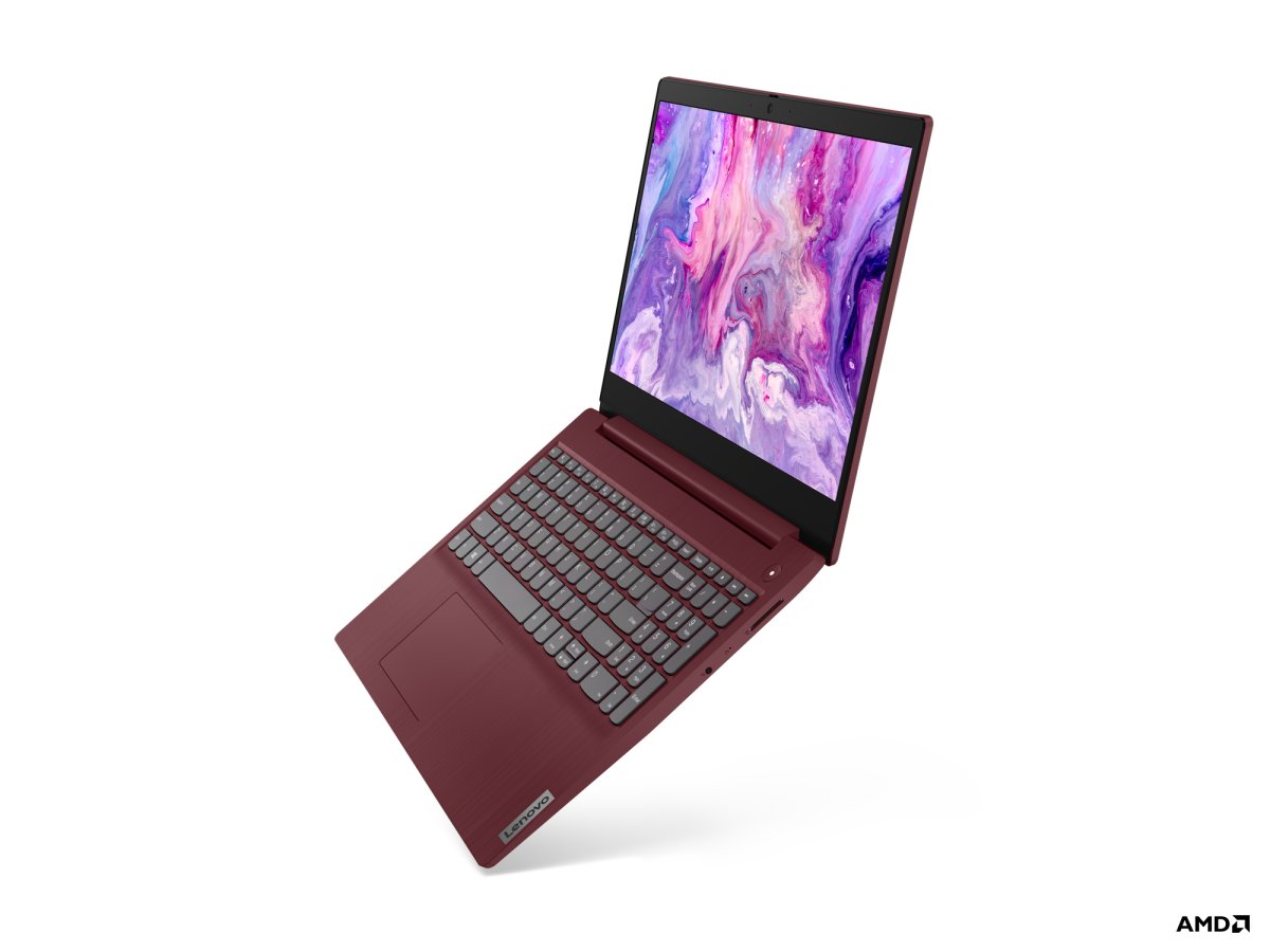 Lenovo IdeaPad 3 15ARE05 AMD Ryzen™ 3 4300U Laptop 39.6 cm (15.6") Full HD 4 GB DDR4-SDRAM 128 GB SSD Wi-Fi 5 (802.11ac) Windows 10 Home in S mode Red - Image 2