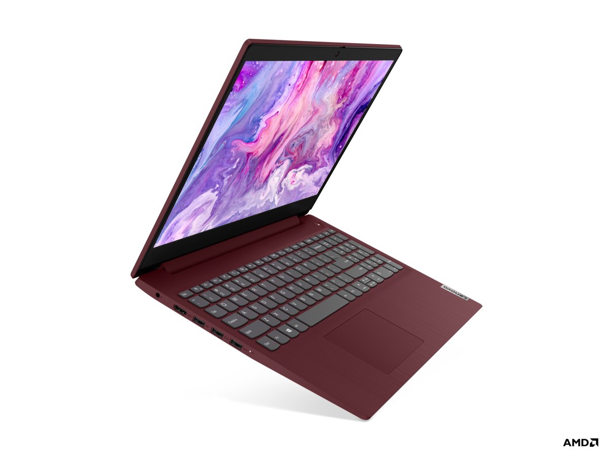 Lenovo IdeaPad 3 15ARE05 AMD Ryzen™ 3 4300U Laptop 39.6 cm (15.6") Full HD 4 GB DDR4-SDRAM 128 GB SSD Wi-Fi 5 (802.11ac) Windows 10 Home in S mode Red - Image 3