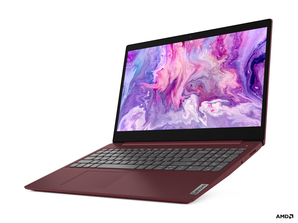 Lenovo IdeaPad 3 15ARE05 AMD Ryzen™ 3 4300U Laptop 39.6 cm (15.6") Full HD 4 GB DDR4-SDRAM 128 GB SSD Wi-Fi 5 (802.11ac) Windows 10 Home in S mode Red