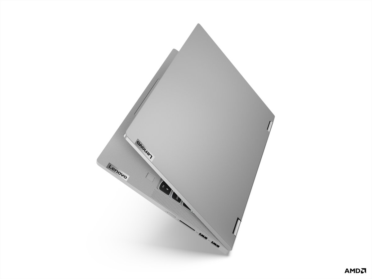 Lenovo IdeaPad Flex 5 14ALC05 AMD Ryzen™ 7 5700U Hybrid (2-in-1) 35.6 cm (14") Touchscreen Full HD 8 GB DDR4-SDRAM 512 GB SSD Wi-Fi 6 (802.11ax) Windows 10 Home in S mode UK English Grey, Platinum - Image 8