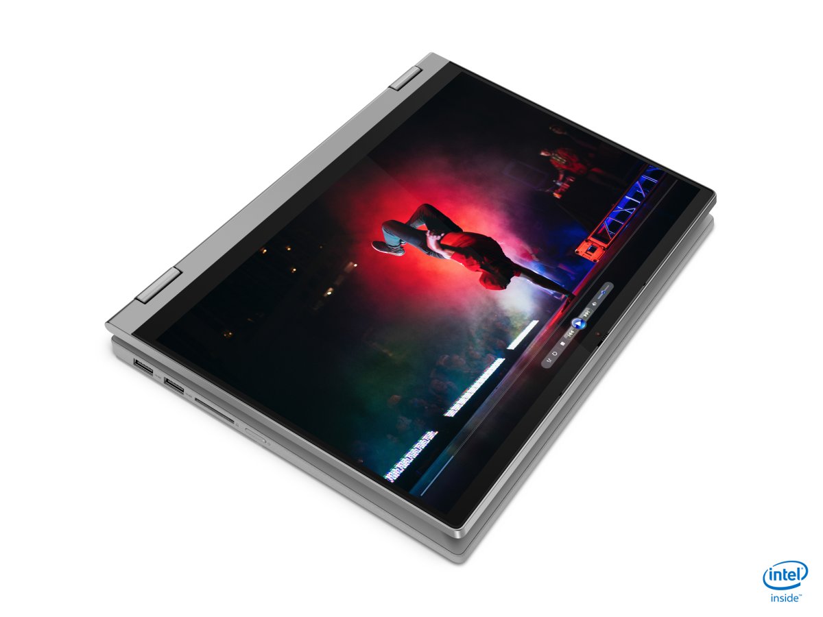 Lenovo IdeaPad Flex 5 14IIL05 Intel® Core™ i3 i3-1005G1 Hybrid (2-in-1) 35.6 cm (14") Touchscreen Full HD 4 GB DDR4-SDRAM 128 GB SSD Wi-Fi 6 (802.11ax) Windows 10 Home in S mode Grey, Platinum - Image 9