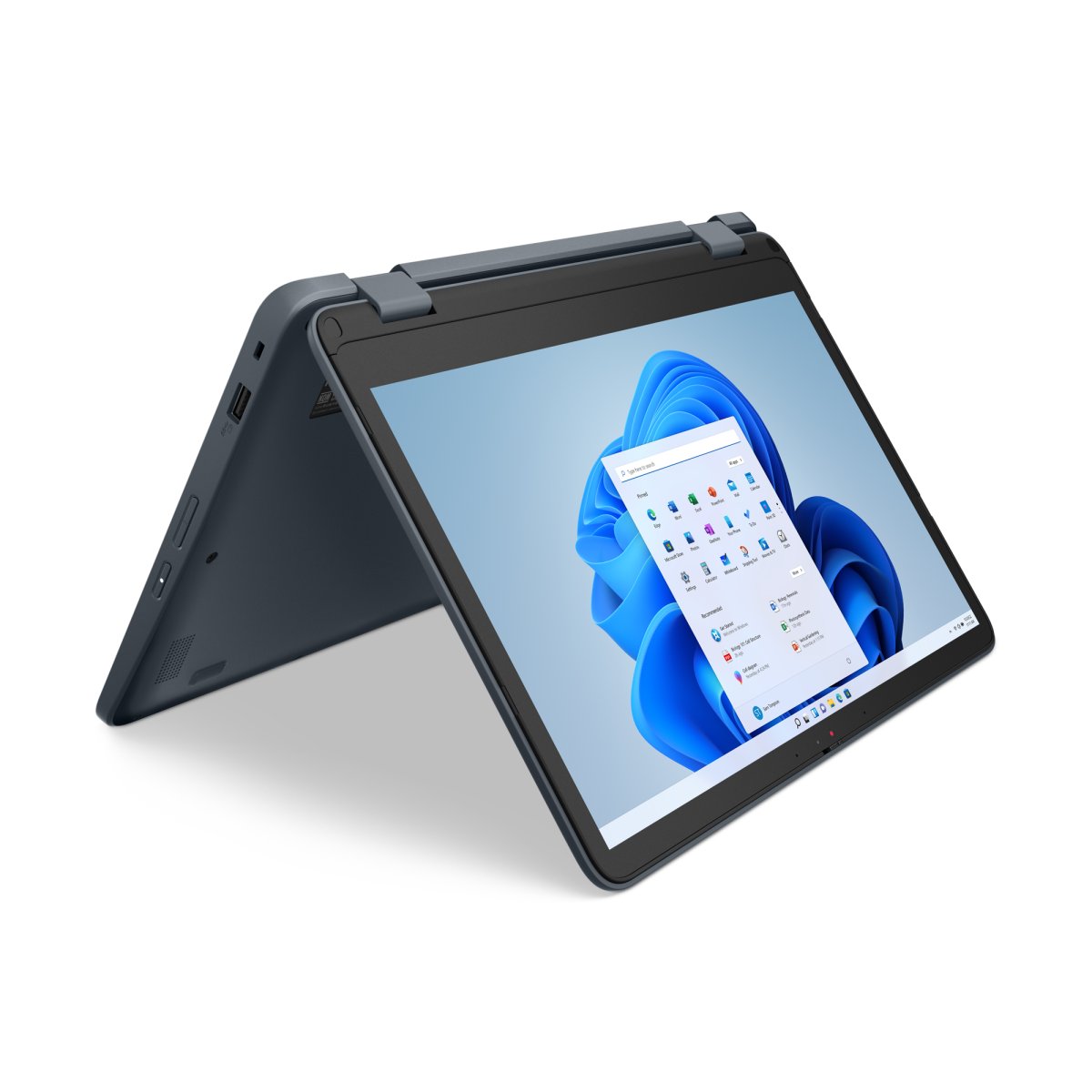Lenovo 300w Yoga Gen 4 Intel® N N100 Hybrid (2-in-1) 29.5 cm (11.6") Touchscreen HD 8 GB LPDDR5-SDRAM 128 GB SSD Wi-Fi 6 (802.11ax) Windows 11 Pro UK English Grey - Image 9