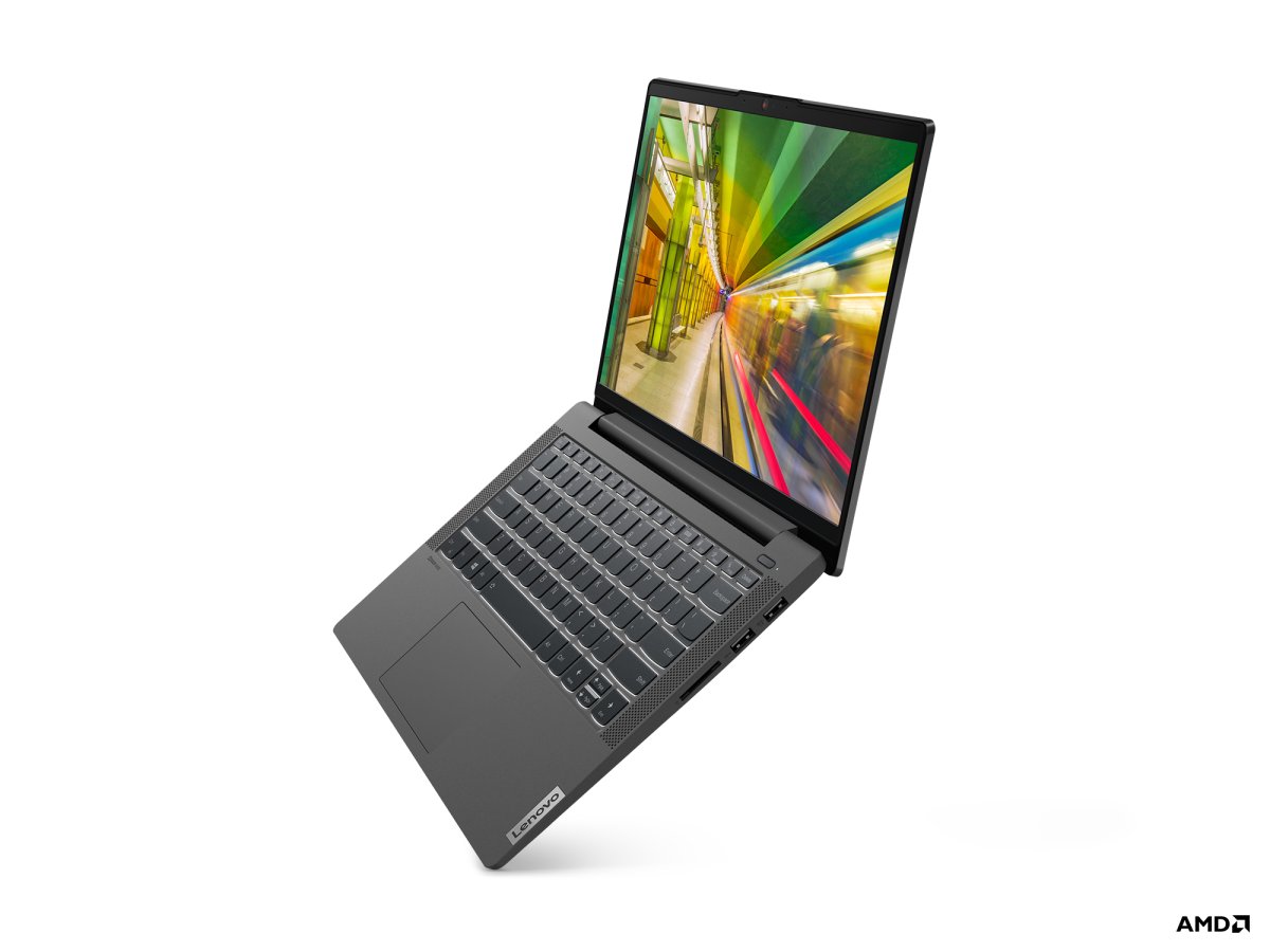 Lenovo IdeaPad 5 14ARE05 AMD Ryzen™ 5 4500U Laptop 35.6 cm (14") Full HD 8 GB DDR4-SDRAM 256 GB SSD Wi-Fi 6 (802.11ax) Windows 10 Home in S mode UK English Grey