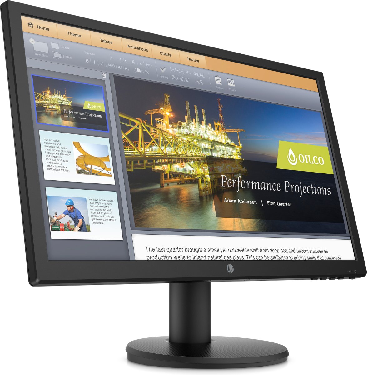 HP P21b G4 computer monitor 52.6 cm (20.7") 1920 x 1080 pixels Full HD LED Black - Image 3