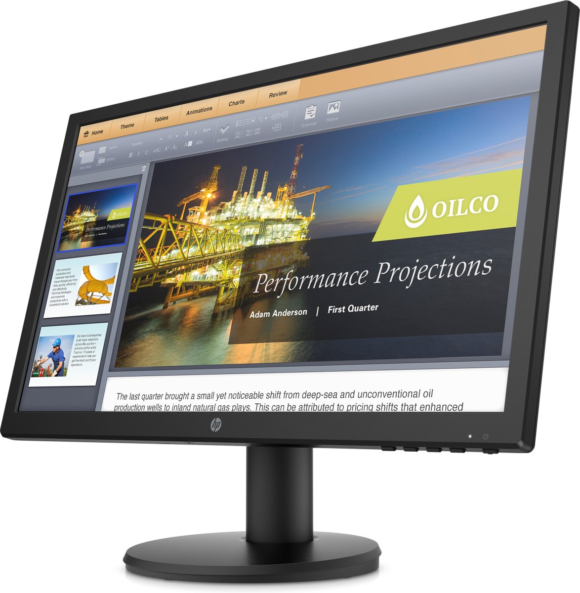 HP P21b G4 computer monitor 52.6 cm (20.7") 1920 x 1080 pixels Full HD LED Black - Image 2