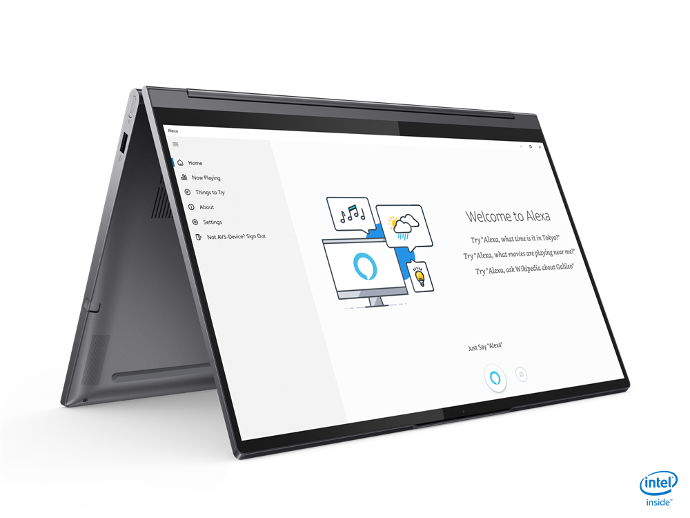 Lenovo Yoga 9 15IMH5 Intel® Core™ i9 i9-10980HK Hybrid (2-in-1) 39.6 cm (15.6") Touchscreen 4K Ultra HD 16 GB DDR4-SDRAM 1 TB SSD NVIDIA® GeForce® GTX 1650 Ti Wi-Fi 6 (802.11ax) Windows 10 Home Grey - Image 4