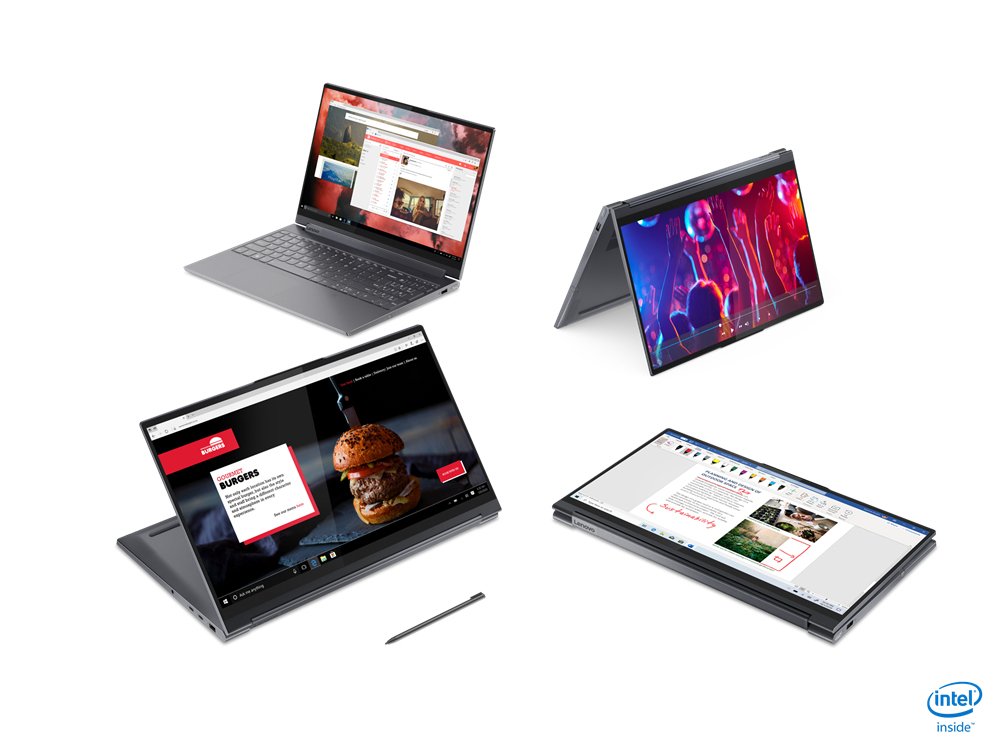 Lenovo Yoga 9 15IMH5 Intel® Core™ i9 i9-10980HK Hybrid (2-in-1) 39.6 cm (15.6") Touchscreen 4K Ultra HD 16 GB DDR4-SDRAM 1 TB SSD NVIDIA® GeForce® GTX 1650 Ti Wi-Fi 6 (802.11ax) Windows 10 Home Grey - Image 13
