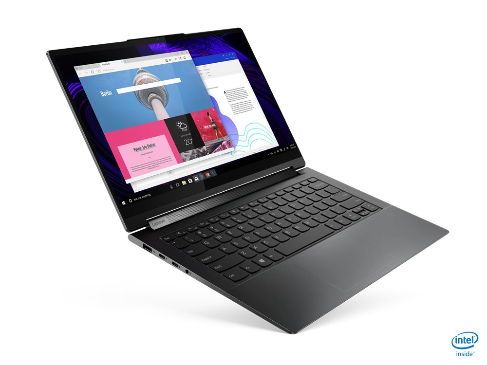 Lenovo Yoga 9 14ITL5 Intel® Core™ i7 i7-1185G7 Hybrid (2-in-1) 35.6 cm (14") Touchscreen 4K Ultra HD 16 GB LPDDR4x-SDRAM 512 GB SSD Wi-Fi 6 (802.11ax) Windows 10 Home Black - Image 2