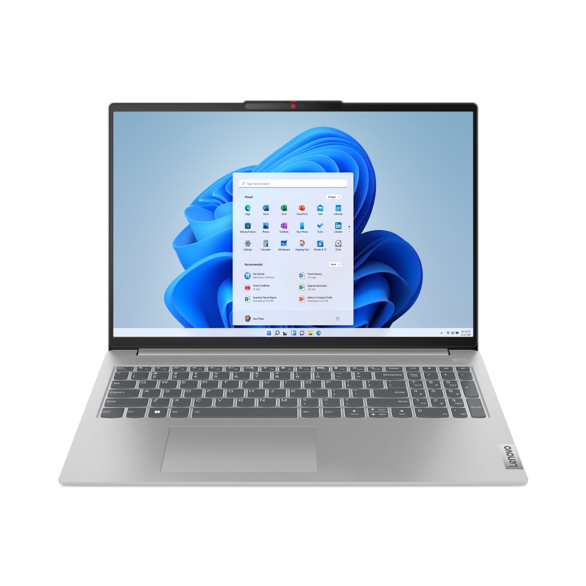 Lenovo IdeaPad Slim 5 16IAH8 Intel® Core™ i5 i5-12450H Laptop 40.6 cm (16") WUXGA 16 GB LPDDR5-SDRAM 512 GB SSD Wi-Fi 6E (802.11ax) Windows 11 Home UK English Grey