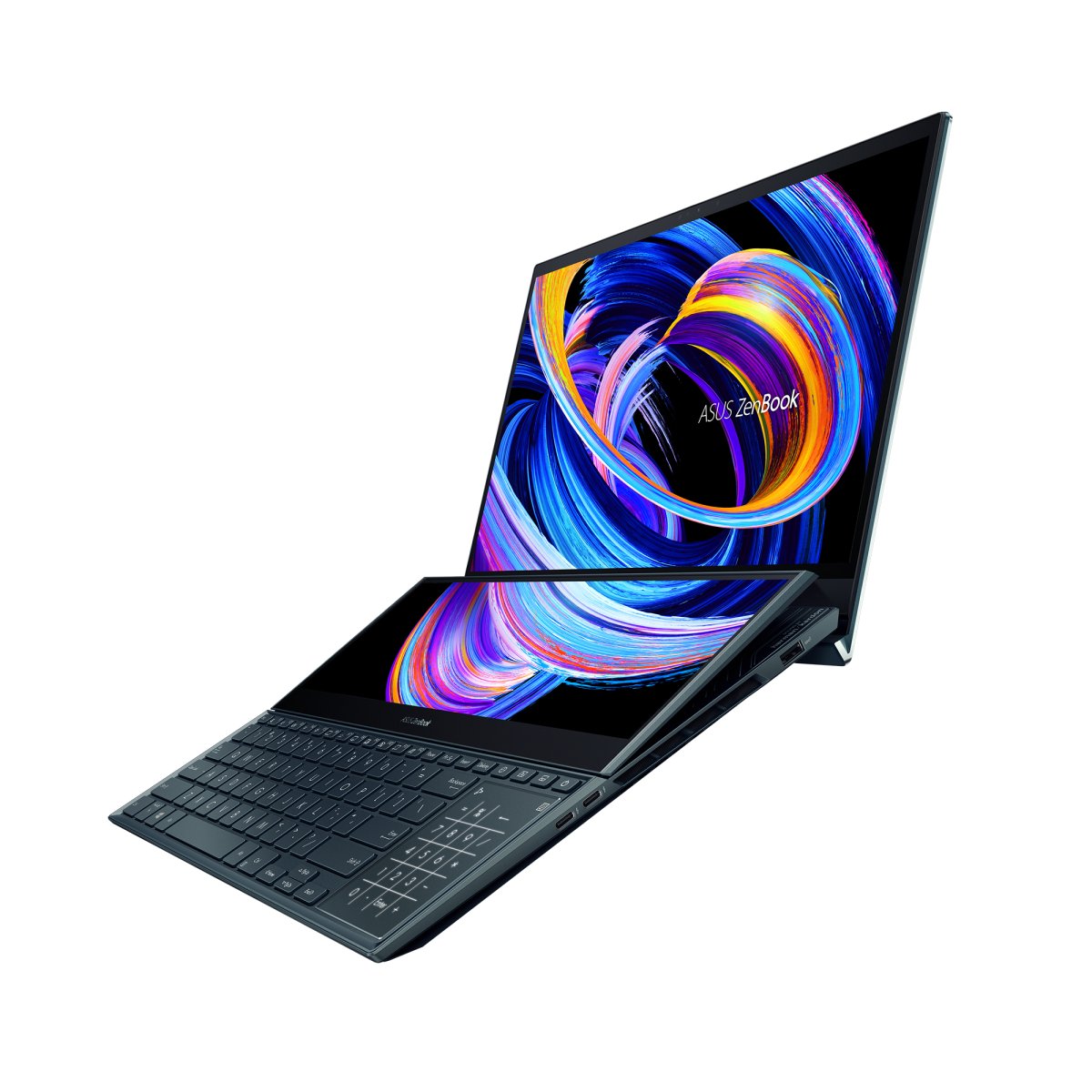 ASUS Zenbook Pro Duo 15 OLED UX582ZW-H2004W Intel® Core™ i9 i9-12900H Laptop 39.6 cm (15.6") Touchscreen 4K Ultra HD 32 GB LPDDR5-SDRAM 1 TB SSD NVIDIA GeForce RTX 3070 Ti Wi-Fi 6 (802.11ax) Windows 11 Home Blue - Image 7