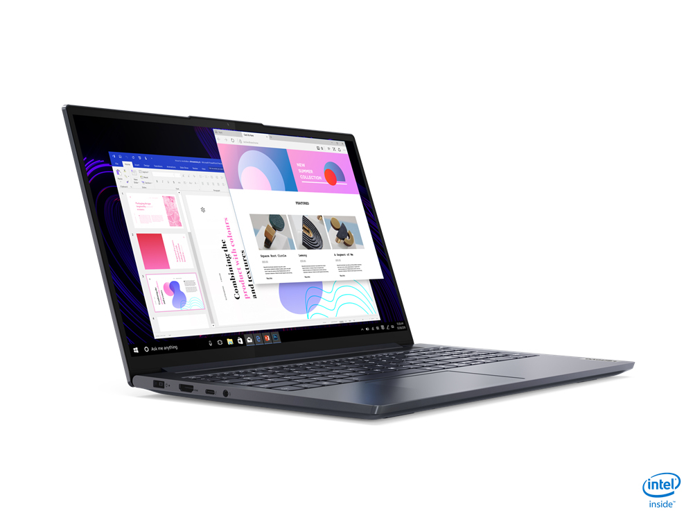 Lenovo Yoga Slim 7 15IMH05 Intel® Core™ i5 i5-10300H Laptop 39.6 cm (15.6") Full HD 8 GB DDR4-SDRAM 512 GB SSD NVIDIA® GeForce® GTX 1650 Wi-Fi 6 (802.11ax) Windows 10 Home UK English Grey - Image 6