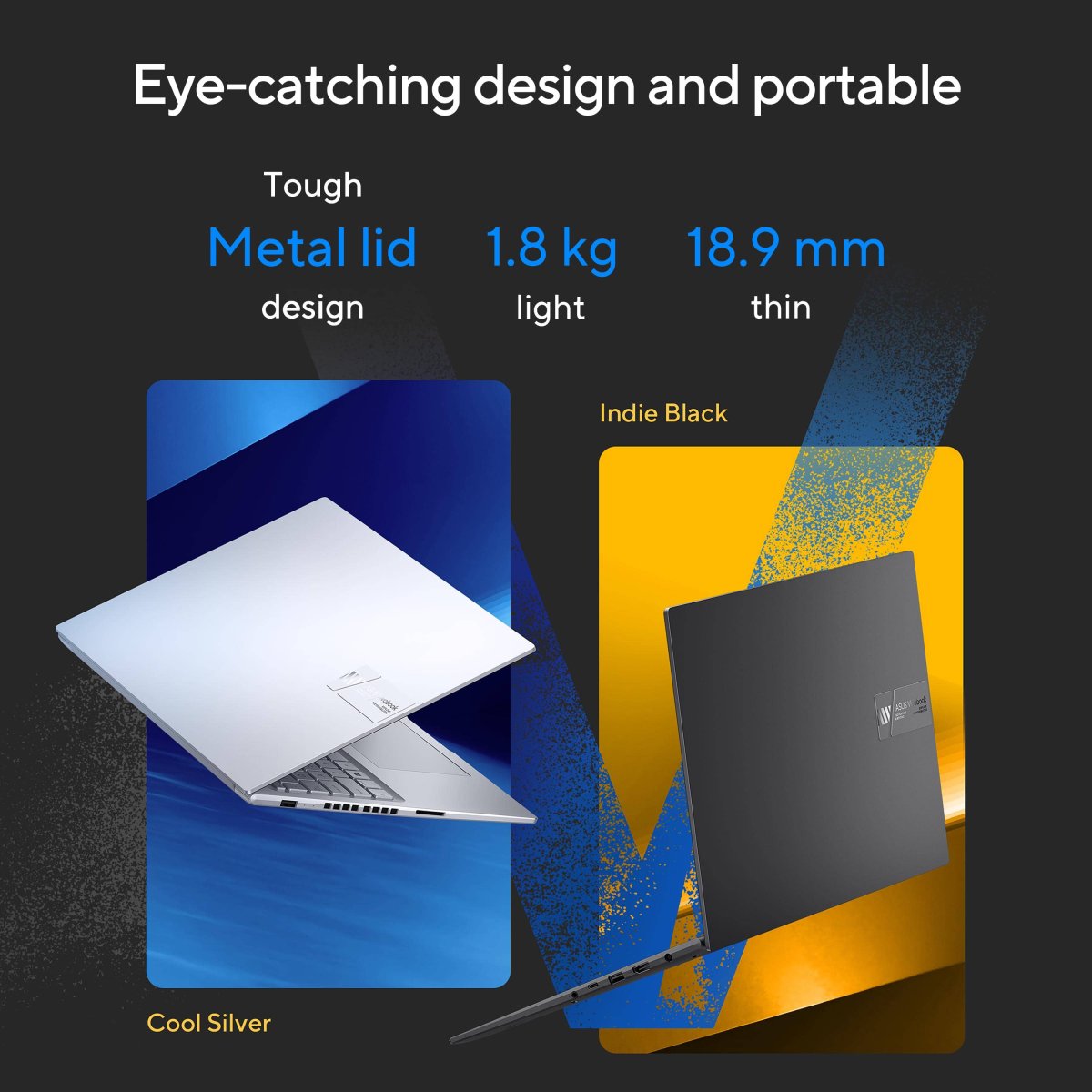 ASUS Vivobook 16X K3605ZU-N1058W Intel® Core™ i7 i7-12650H Laptop 40.6 cm (16") WUXGA 16 GB DDR4-SDRAM 512 GB SSD NVIDIA GeForce RTX 4050 Wi-Fi 6E (802.11ax) Windows 11 Home Silver - Image 15