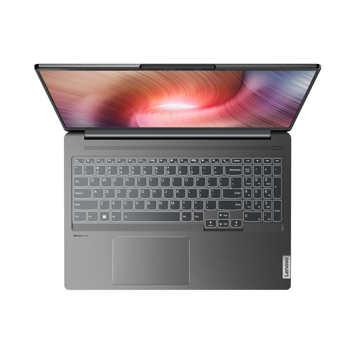 Lenovo IdeaPad 5 Pro 16ARH7 AMD Ryzen™ 7 6800HS Laptop 40.6 cm (16") 2.5K 16 GB LPDDR5-SDRAM 512 GB SSD NVIDIA GeForce RTX 3050 Ti Wi-Fi 6 (802.11ax) Windows 11 Home UK English Grey - Image 9