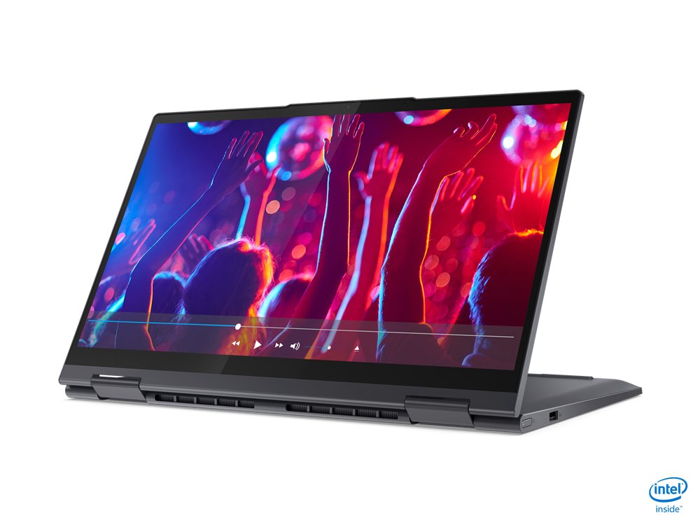 Lenovo Yoga 7 14ITL5 Intel® Core™ i7 i7-1165G7 Hybrid (2-in-1) 35.6 cm (14") Touchscreen Full HD 8 GB DDR4-SDRAM 512 GB SSD Wi-Fi 6 (802.11ax) Windows 11 Home UK English Grey - Image 2